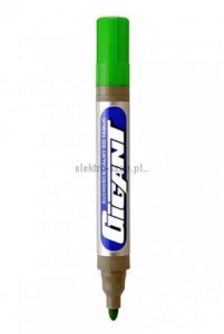 Marker suchościeralny Kamet GIGANT, zielony 1,5-2,5mm okrągła końcówka (K-1103)