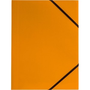 Teczka kartonowa na gumkę Tetis A4 kolor: pomarańczowy 350g [mm:] 320x240 (BT600-P)