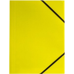 Teczka kartonowa na gumkę Tetis A4 kolor: żółty [mm:] 320x240 (BT600-Y)