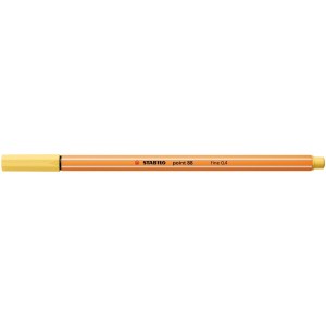 Cienkopis Stabilo 4006381579216, jasno żółty 0,4mm 1kol. (88/23)