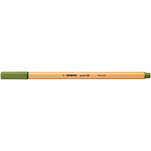 Cienkopis Stabilo 4006381574662, zielone 0,4mm 1kol. (88/35)