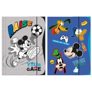 Teczka kartonowa na gumkę Beniamin Mickey Mouse Kids A4 270g [mm:] 234x317