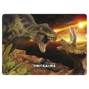 Podkład na biurko Derform Dinozaur - mix nadruk [mm:] 400x285 (PLADN18)