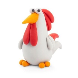 Masa plastyczna dla dzieci Tm Toys Hey Clay kogut - mix (HCL50164)