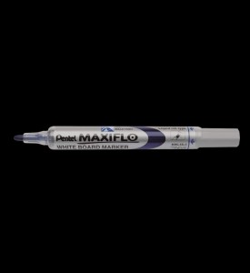 Marker suchościeralny Pentel, niebieski 1,1-2,2mm okrągła końcówka