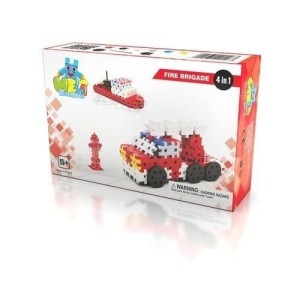 Klocki pozostałe Meli Basic wozy strażackie 4W1 (50110)