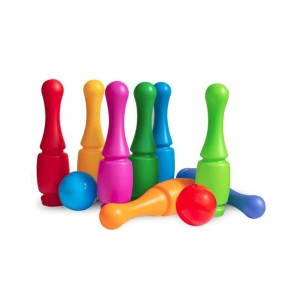 Gra zręcznościowa Tupiko kręgle średnie w koszyku (9274)