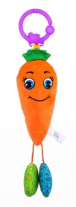 Grzechotka Balibazoo zawieszka marchewka (BB80238)