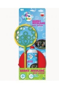 Bańki mydlane Tm Toys Fru blu duży zestaw + zapas płynu 0,5l (DKF9477)