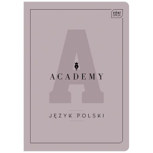 Zeszyt tematyczny Interdruk ACADEMY A5 60k. 90g linia (ZE60=POLACA)