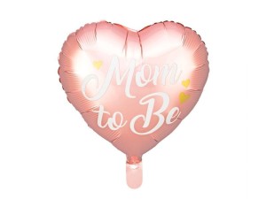 Balon foliowy Partydeco Mom to Be, 35cm 14cal (FB92-081)