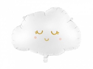 Balon foliowy Partydeco Chmurka, 51x35.5cm, mix 14cal (FB98)