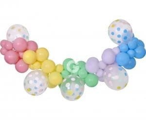 Girlanda Godan balonowa makaron 65szt. (031317)