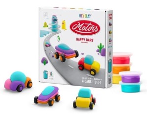 Masa plastyczna dla dzieci Tm Toys Hey Clay wesołe auta - mix (HCL60902)