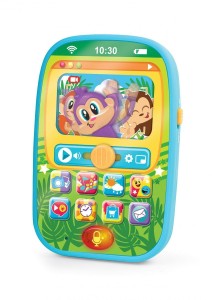 Telefon zabawkowy Dumel Rymujący smartfon małpka (DD42047)