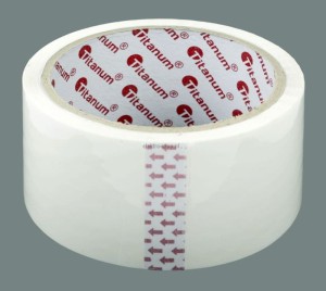 Taśma pakowa Titanum 48mm biała 50m