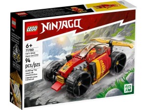 Klocki konstrukcyjne Lego Ninjago Samochód wyścigowy ninja Kaia EVO (71780)