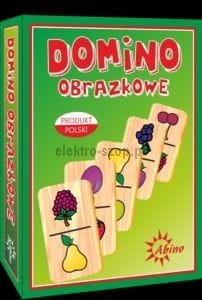 Gra logiczna Abino owoce Zwierzęta Domino