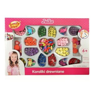 Koraliki dla dziewczynki Anek drewnianych (SP83791)
