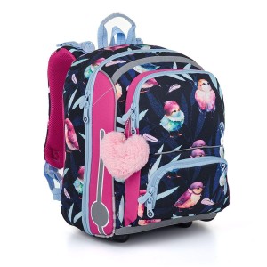 Plecak Topgal Bebe 24001 ptaszki klasa 1-3