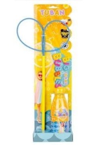 Bańki mydlane Obręcz Pro Motylek + płyn 400ml Tuban (TU3200)