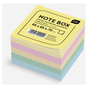 Kostka papierowa mix [mm:] 85x85x 70 Interdruk (KOSPAPFKNK7)