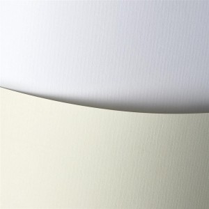 Papier ozdobny (wizytówkowy) laid beżowy A4 beżowy 110g Galeria Papieru (206903)