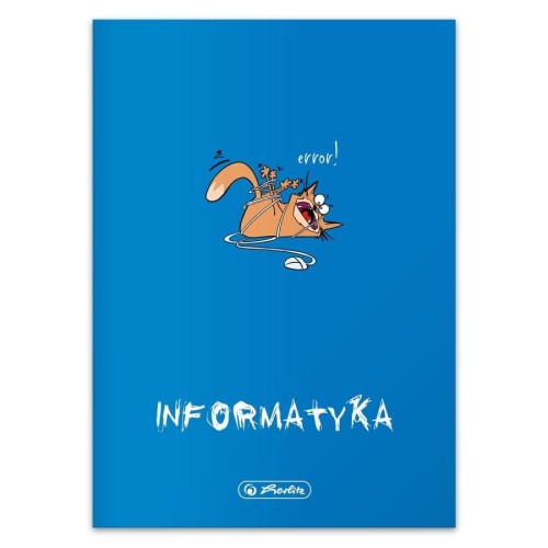 Zeszyt Informatyka Eco PP A5 60k. 70g kratka Herlitz (9500097)
