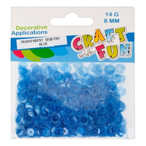 Cekiny Craft with Fun niebieskie 8g (439327)