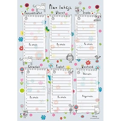 Plan lekcji Łąka Henry (5905701482559)