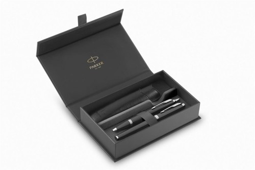 Zestaw ekskluzywny Parker IM  długopis + pióro CT BLACK (2214457)