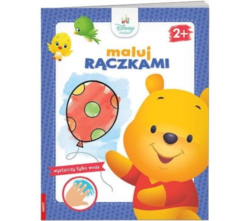 Książka dla dzieci Ameet Disney Maluch. Maluj Rączkami (MWR 9207)