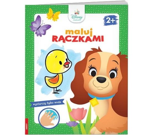 Książka dla dzieci Ameet Disney Maluch. Maluj Rączkami (MWR 9208)