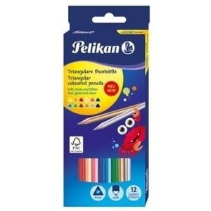 Kredki ołówkowe Pelikan 700115 12 kol. (100401582)