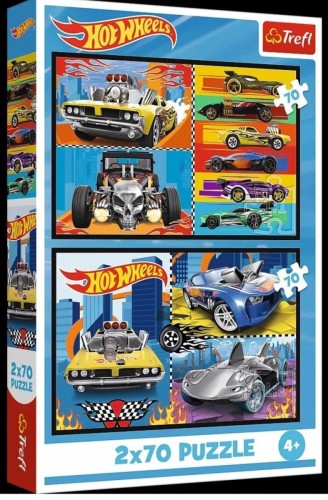 Puzzle Trefl Hot Wheels Samochodziki 140 el. (34441)