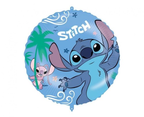Balon foliowy Godan STITCH &amp; ANGEL DISNEY, 46 cm (96918PR)