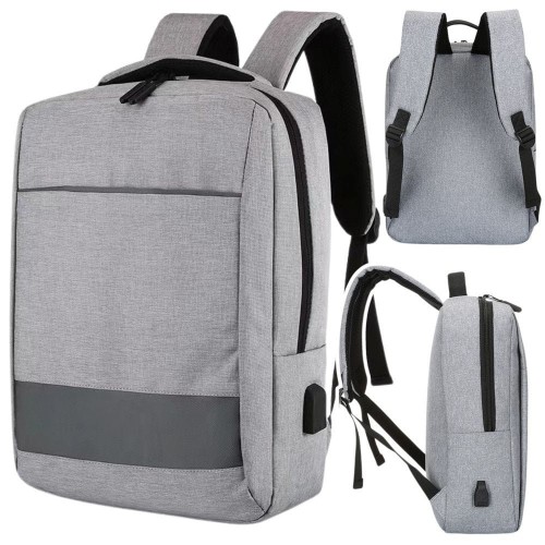 Plecak Lean szary 40X30CM (22310)