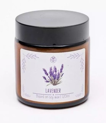 Świeczka ozdobna Pavoncella Smell me Lavender  120ml (5906492907320)