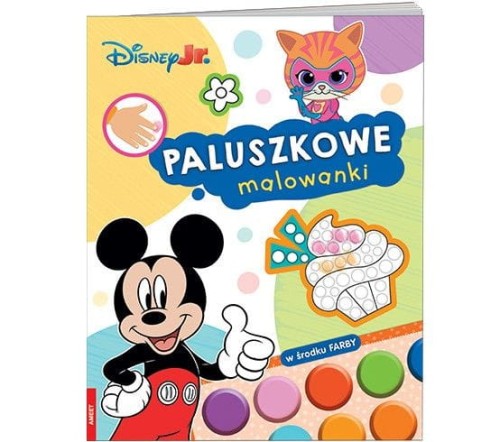 Książka dla dzieci Ameet Disney Junior Paluszkowe Malowanki (PAL-9101)