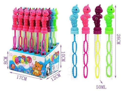 Bańki mydlane Bigtoys 26cm, jednorożec (BBAŃ6796)