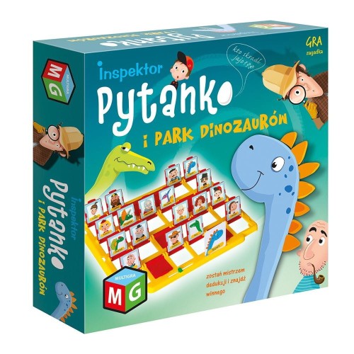 Gra edukacyjna Multigra Inspektor Pytanko PARK DINOZAURÓW