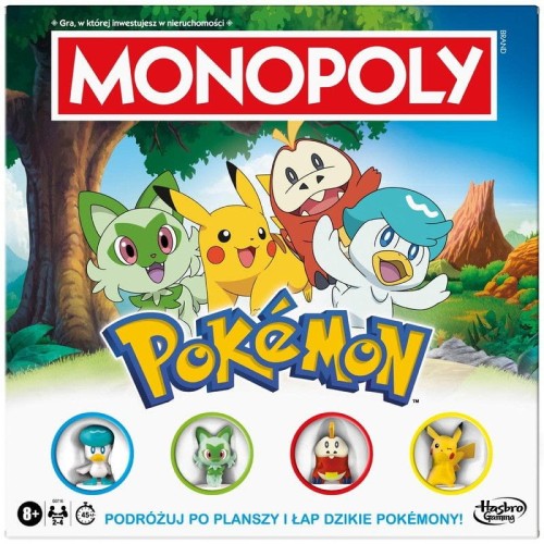 Gra planszowa Hasbro Monopoly Pokemon (G0716)