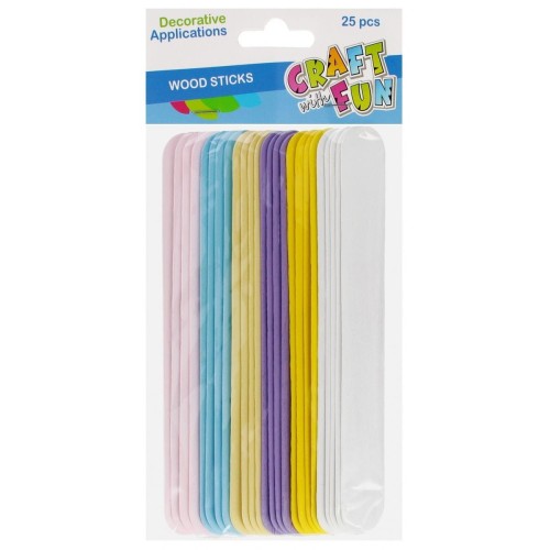 Ozdoba drewniana Craft With Fun Patyczki drewniane (555390)