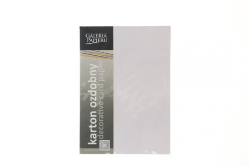 Papier ozdobny (wizytówkowy) Galeria Papieru brillo biały A4 biały 200g (205406)