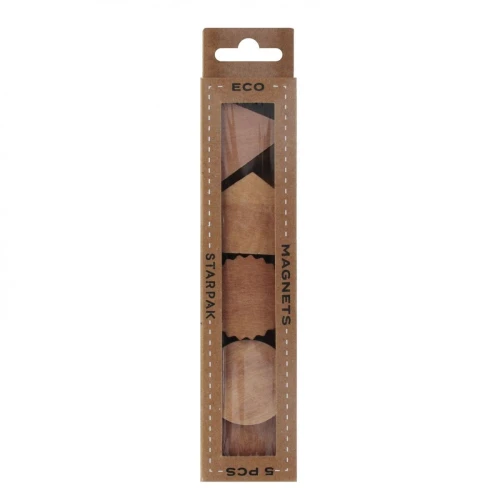 Magnes Craft With Fun brązowa (528368) 5 sztuk