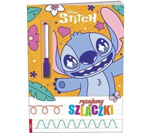 Książeczka edukacyjna Ameet Stitch. Rysujemy Szlaczki (KSS 9115)