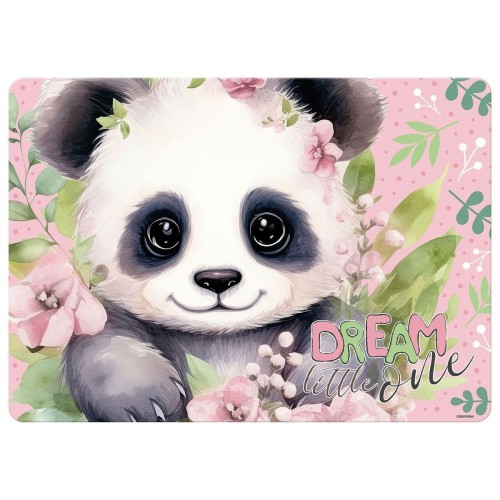 Podkład na biurko Derform Panda mix papier pokryty folią (PLAPA10)