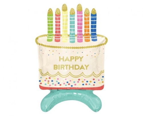Balon foliowy Tort Happy Birthday Godan (BF-ATHB)