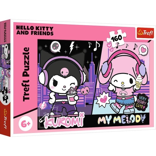Puzzle Kuromi rządzi 160 el. Trefl (15430)