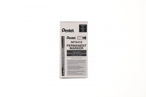 Foliopis SUPER FINE POINT czarny 0,4mm Pentel (NFS410-a)